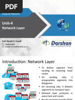 Unit-4: Network Layer