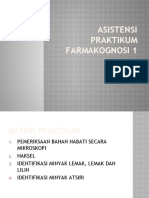 Praktikum Farmakognosi 1 2018