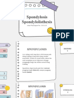 Spondylosis & Spondylolisthesis - Ardhya Wahyuningtyas Putri - 1810211110
