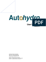Autohydro Manual