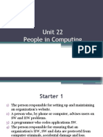 Unit 22 People in Computing Model Answers