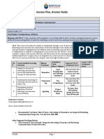 Session Plan, Greater Noida