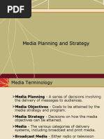 Media Planning and Strategy