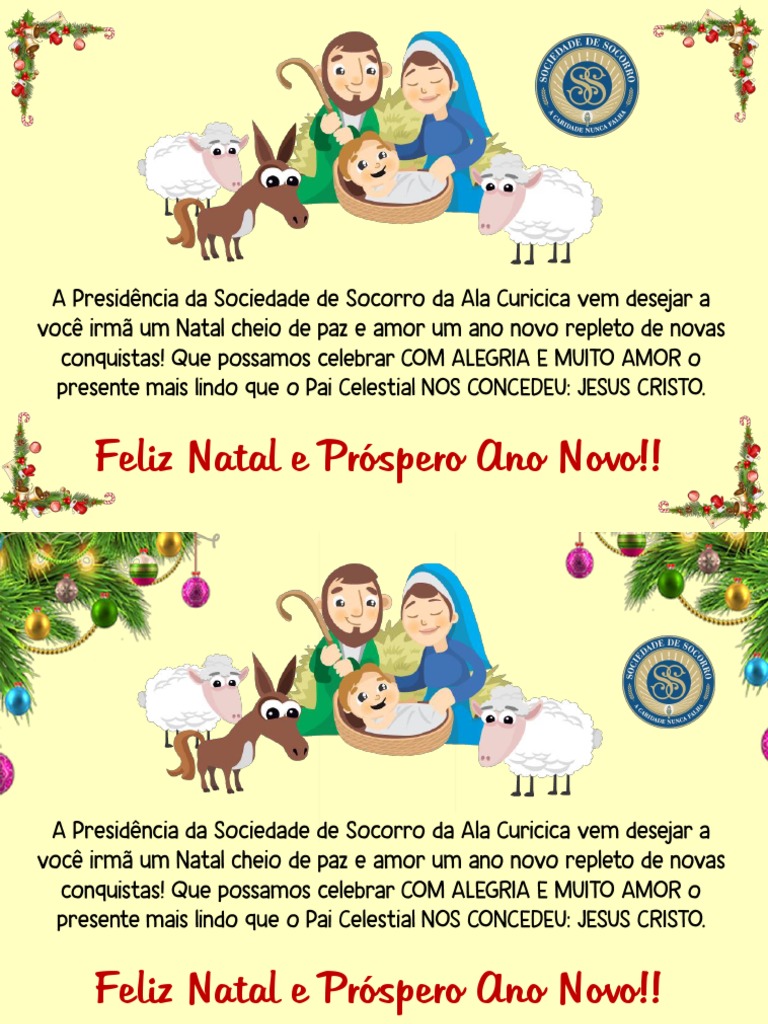 Cartões Natal Sud | PDF, image size:768x1024