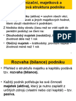 T4,5 Organizacni, Majetkova A Kapitalova Struktura Podniku