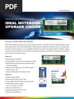 Datasheet - Premier DDR4 2666 SO-DIMM - 20190829