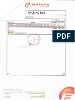 Packing list & test certificates for S.O# 30051164- Siemens