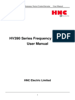 HV390 Series Frequency Inverter User Manual: HNC Electric Limited