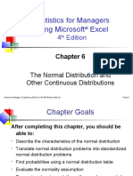 Statistics For Managers Using Microsoft Excel: 4 Edition