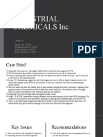 INDUSTRIAL CHEMICALS INC WP-88 MARKET STRATEGY