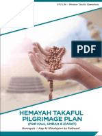 Hemayah Takaful Pilgrimage Plan: (For Hajj, Umrah & Ziarat)