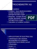 Electrochemistry