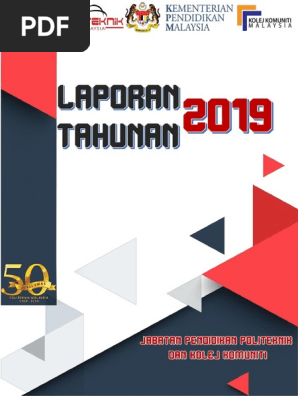 Laporan Tahunan 2019 Bhgn Koordinasi Tvet Jppkk Pdf Pdf