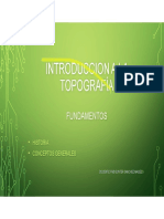 Introduccion A La Topografía PDF