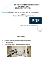 Clasificación de Resultados de Enfermería, (Noc)