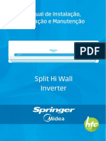 Manual IOM Midea 30k R-410A Split Hi Wall Inverter