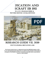 Fortification and Siegecraft Eb 1911: RESEARCH Guide VII. 2019