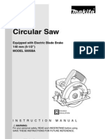 Circular Saw Manual Makita