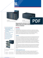 Removing The Obstacles of Service Provisioning Zyxel' L Ls Next Generation Multi-Service '' Ip Access Solution