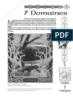 Aide de Jeu - Atlas - Les 7 Domaines PDF