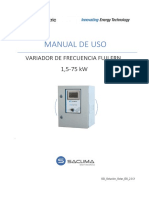 Manual Variador Frenic - Saclima Solar Fotovoltaica