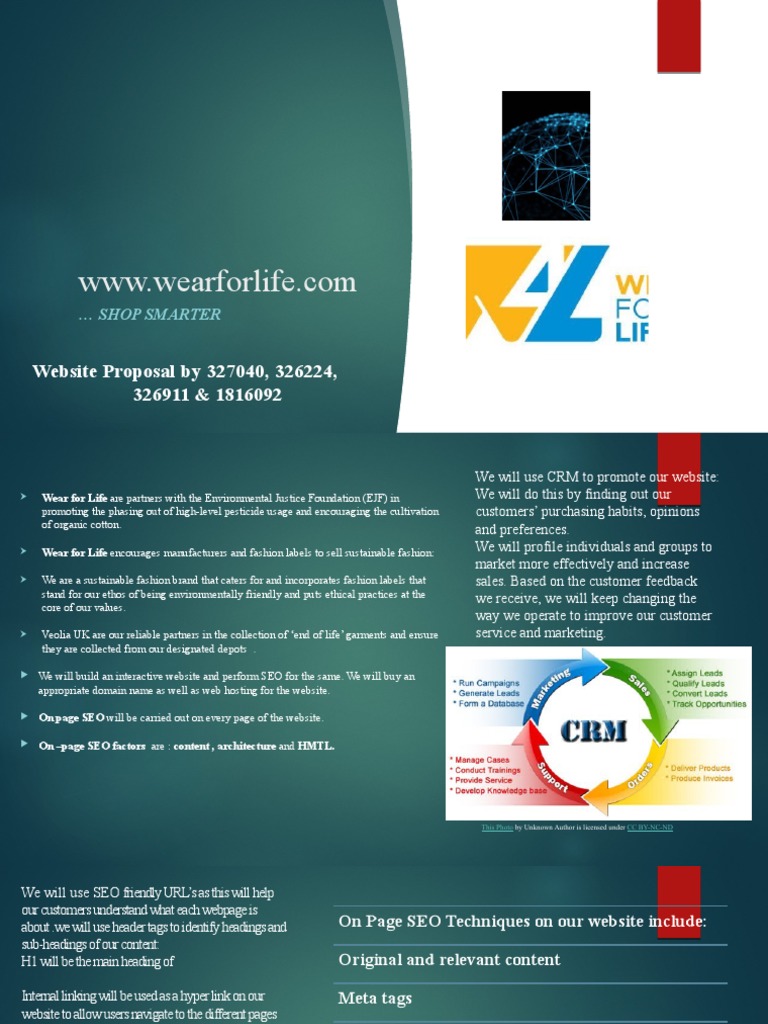 Website Proposal by 327040, 326224, 326911 & 1816092: Shop Smarter ...