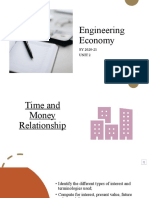 Engineering Economy Time and Money Relationship