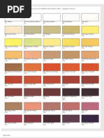 Vallejo Colour Chart