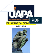FGC-104 UNIDAD II. ESTUDIO DE LA FILOSOFÍA