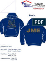 Jugg Money Hoodie Printing Order