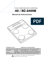 Manual Bascula Tanita