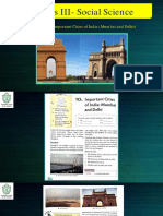 Class III-Social Science: Chapter 10 - Important Cities of India (Mumbai and Delhi)