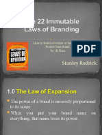 The 22 Immutable Laws of Branding