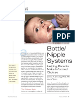 Bottle/ Nipple Systems: Helping Parents Make Informed Choices