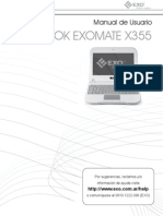 Manual de Usuario Netbook EXOMATE X355