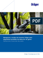 Mangueras de Muestreo y Sondas Dräger PDF