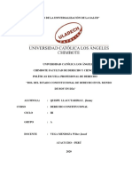 Rol de Estado Constitucional de Derecho en El Mundo de Hoy Dia de Derecho en El Mundo