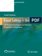 Food Safety Behavior 30 Proven Techniques To Enhance Employee Compliance by Frank Yiannas PDF