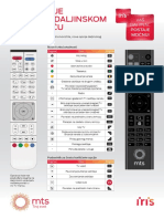 Nove Opcije Daljinskog Upravljaca PDF