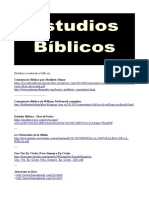 Estudios y Materiales Biblicos