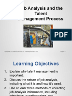 Job Analysis and The Talent Management Process: Chapter 4-1