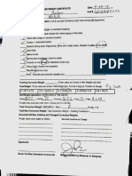 J 105 Weight Certificate - Honey Badger