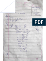 Maths - 1st Internals PDF