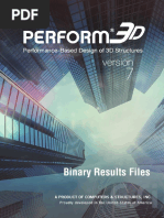 Perform3D Binary Results Files