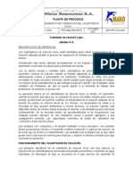 Calentador de solución Sioux: guía de operación y mantenimiento