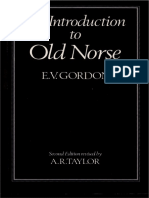 An Introduction To Old Norse - E.V. Gordon