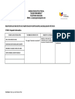 Formato Tema y Objetivos de Proyecto PDF