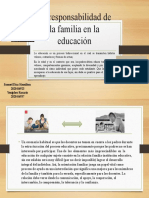 Responsabilidad de La Familia en La Educacion