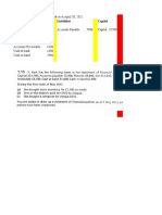 A. Park Balance Sheet May 2012 (38 characters