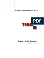 Software Design Document Testing Deploym PDF